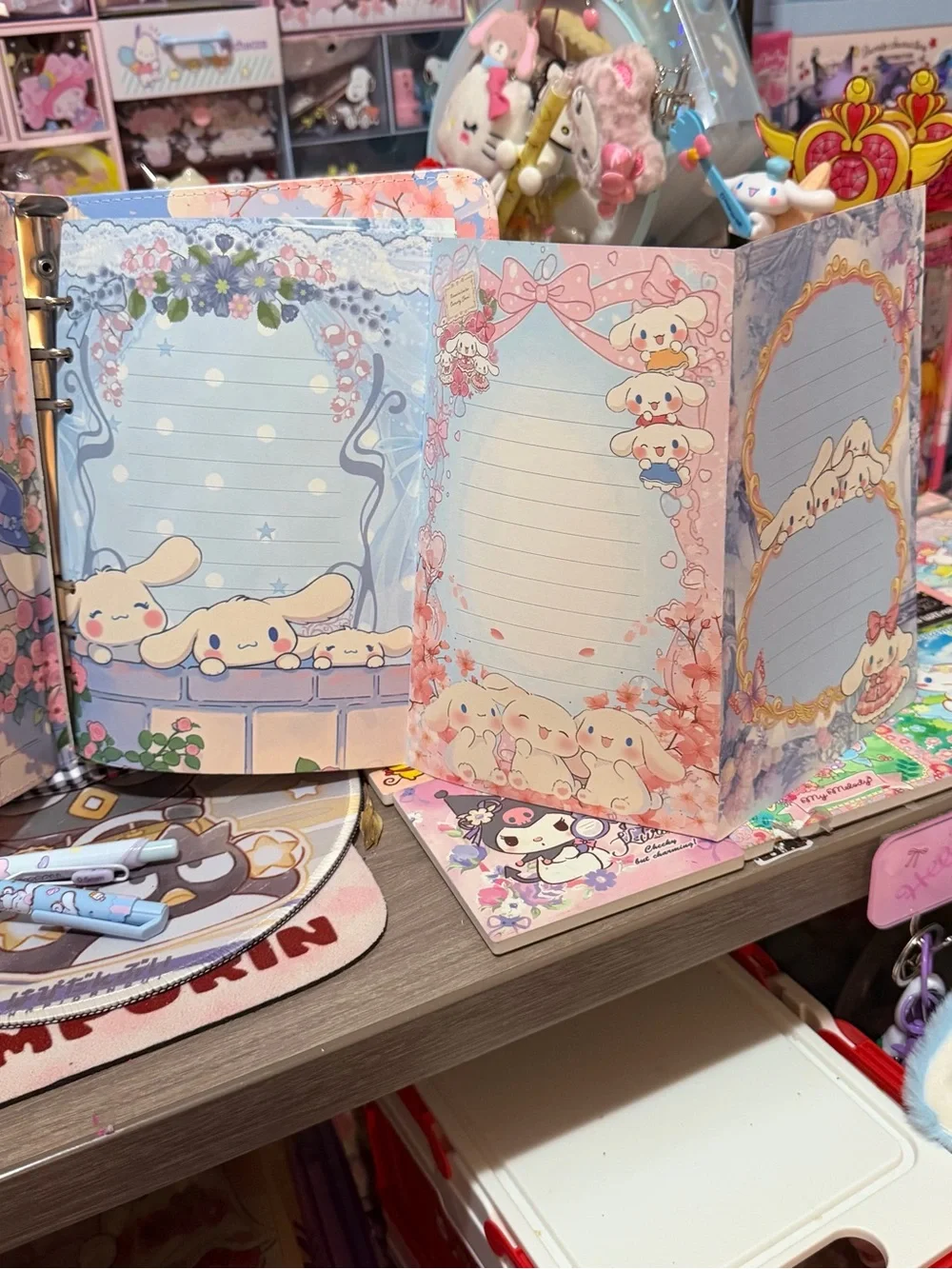 Cinnamoroll Notebook Binder